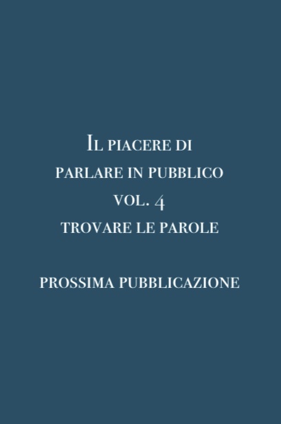 Copertine Il piacere di parlare in pubblico